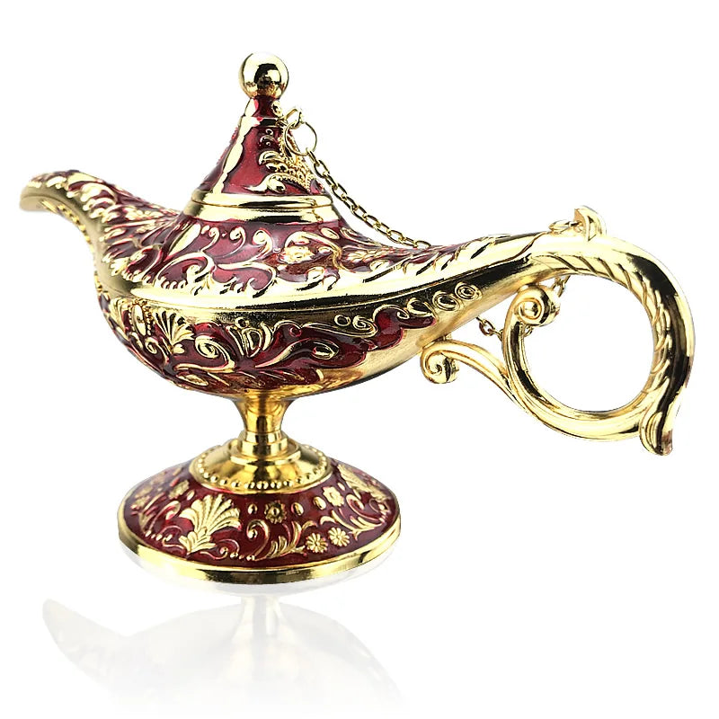 Decorative Metal Aladdin Incense Burner