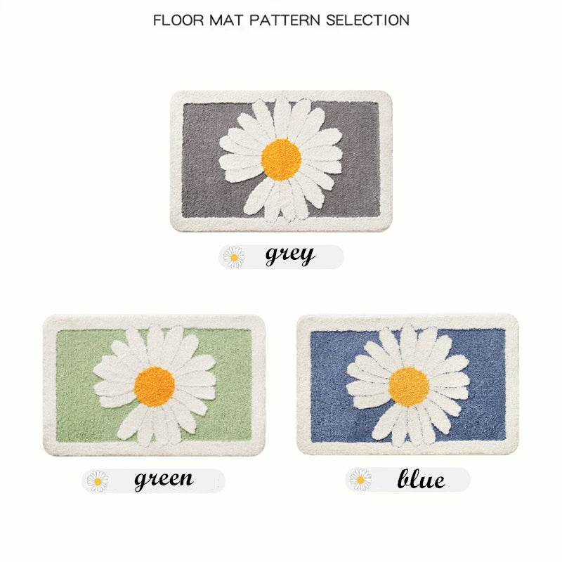 Daisy Absorbent Entrance Door Mat