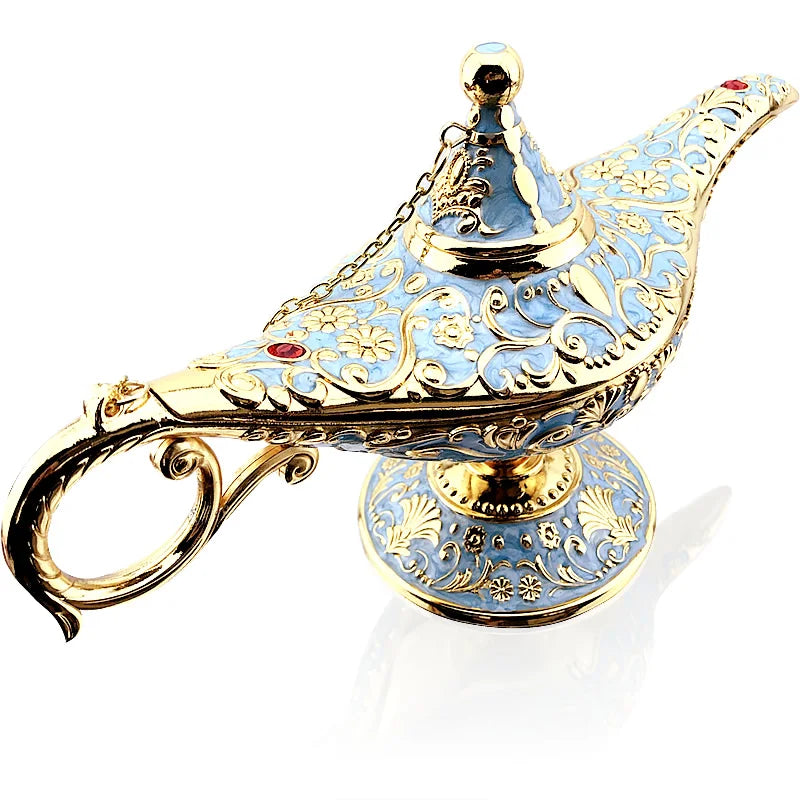 Decorative Metal Aladdin Incense Burner