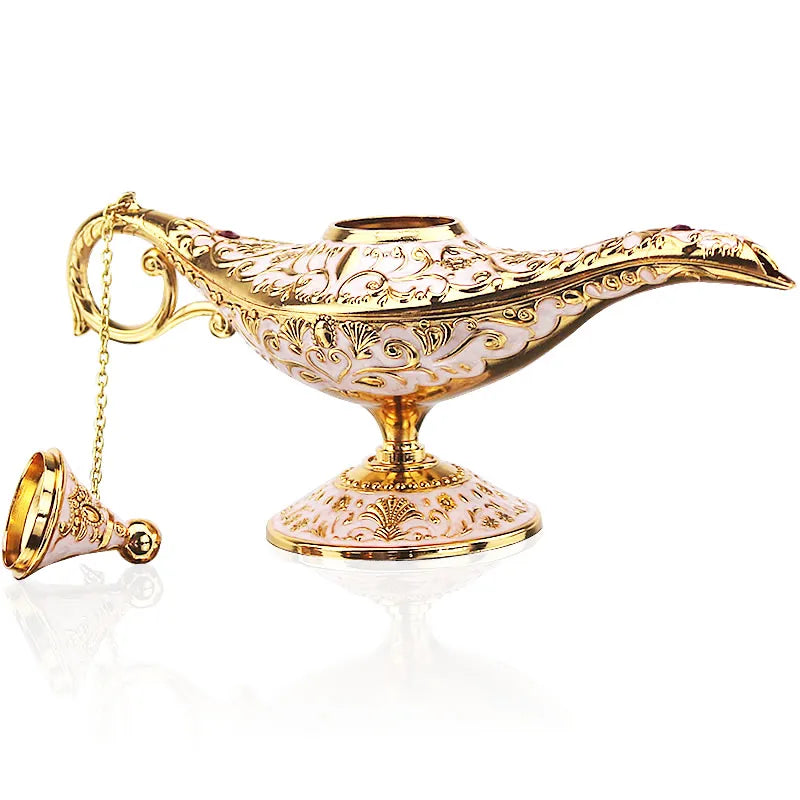 Decorative Metal Aladdin Incense Burner