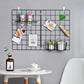 Nordic Iron Grid Wall Art Organizer