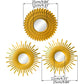 Gold Hanging Mirrors for Wall Decor