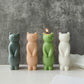 3D Cat Candle Silicone Mold