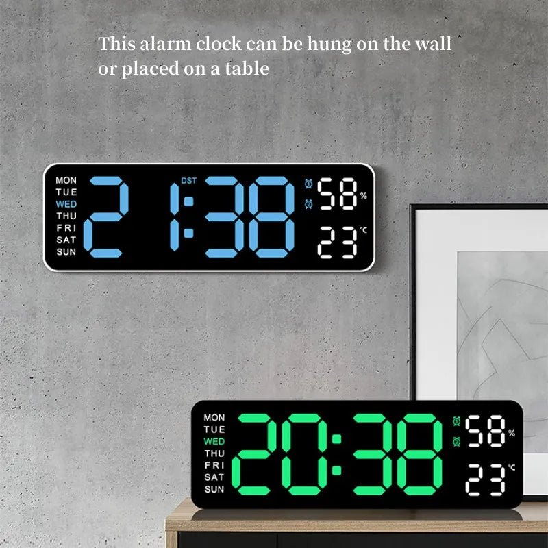 Large USB Powered Digital Wall Clock