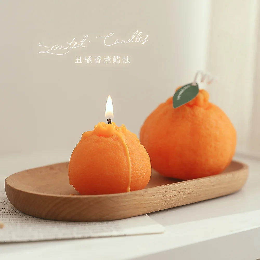 Tangerine Scented DIY Candle