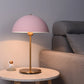 Golden Mushroom LED Desk Lamp for Hotel Room