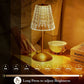 Crystal Diamond Desk Lamp - Touch Sensor & Cordless