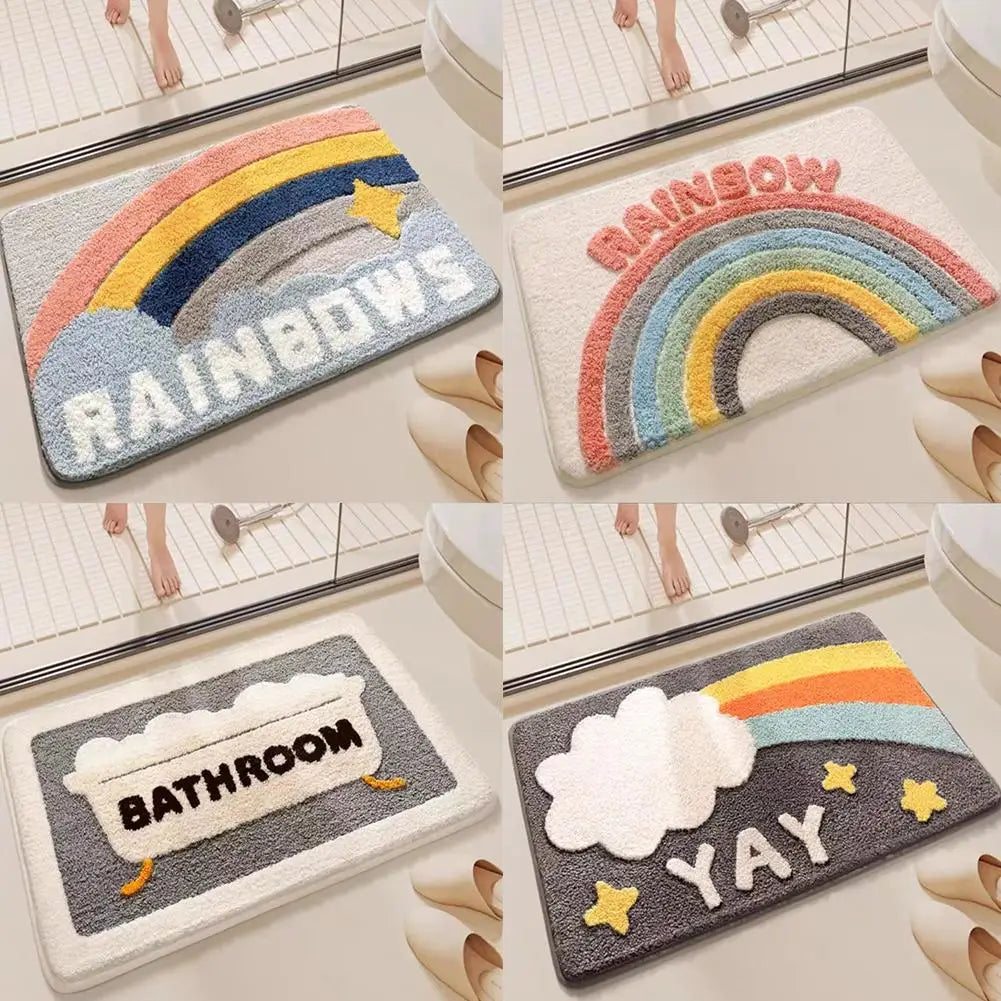 Rainbow Anti-Slip Bathroom Mat