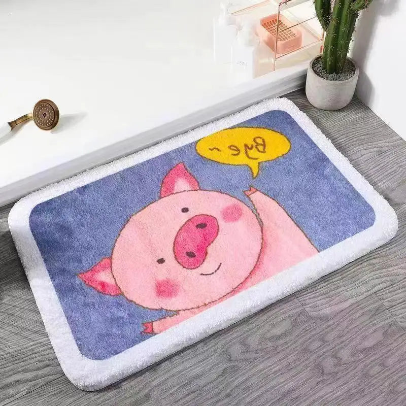 Fun Cartoon Non-Slip Bathroom Mat