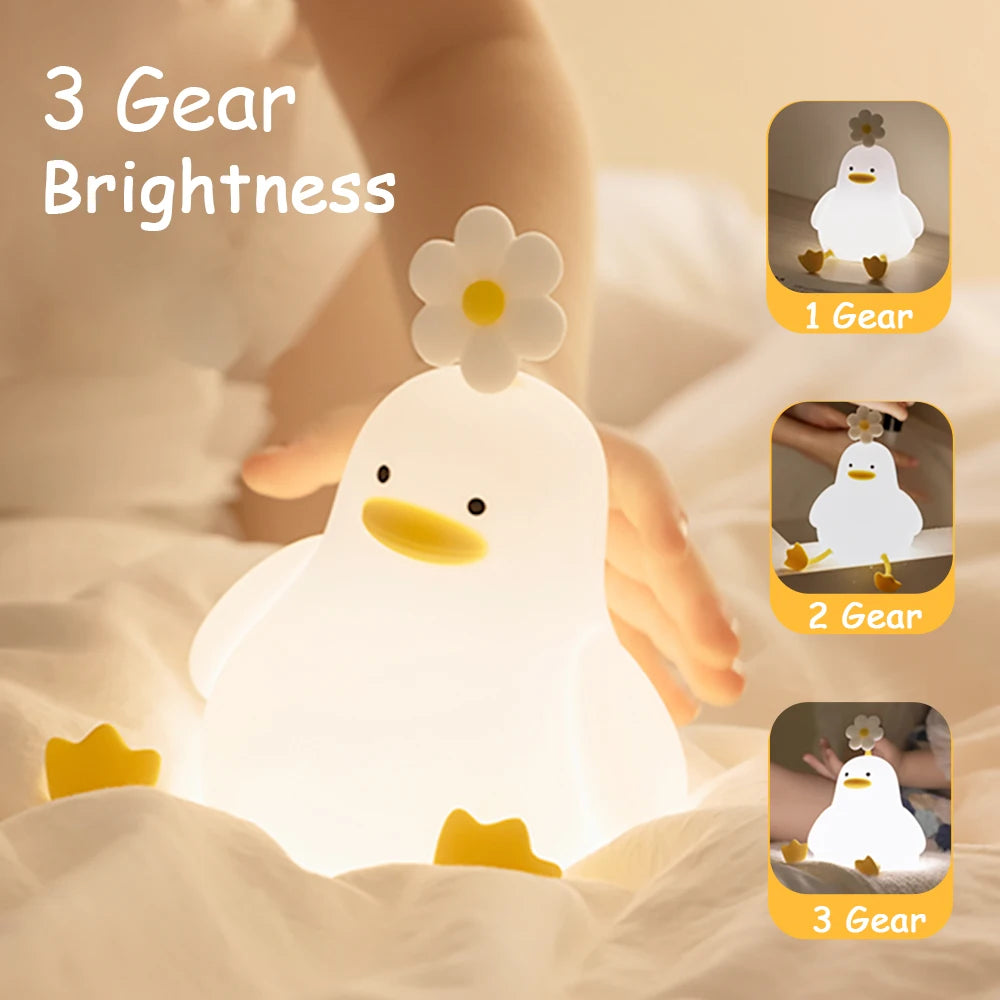 Timer-Controlled Duck Night Light