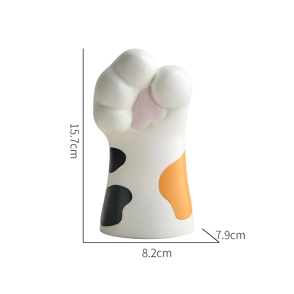 Cat Claw Design Vase Modern Decorative Flower Pot