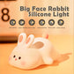 Rabbit Cartoon Silicone Night Light