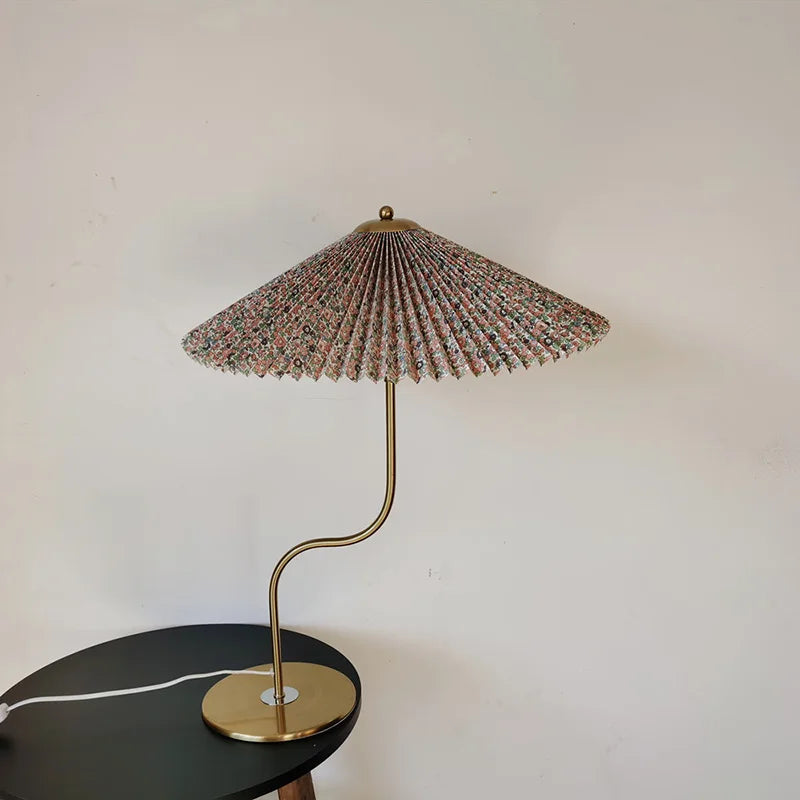 Metal Umbrella Lamp with USB Dimming Switch