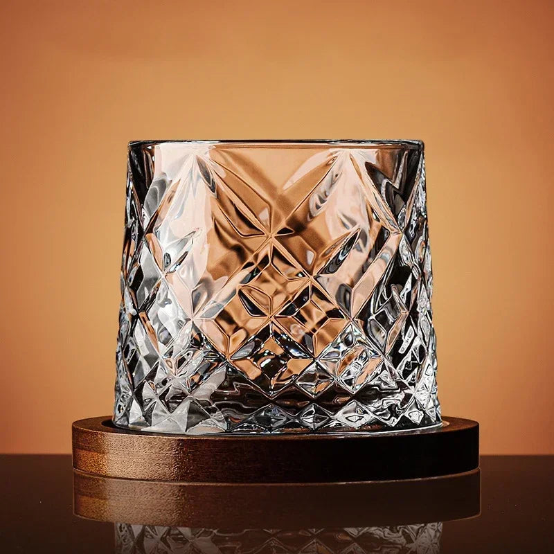 Creative Spinning Whiskey Glasses