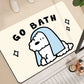 Cute Cartoon Diatom Mud Absorbent Bathroom Mat