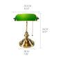 American Retro Desk Light - Green Lampshade