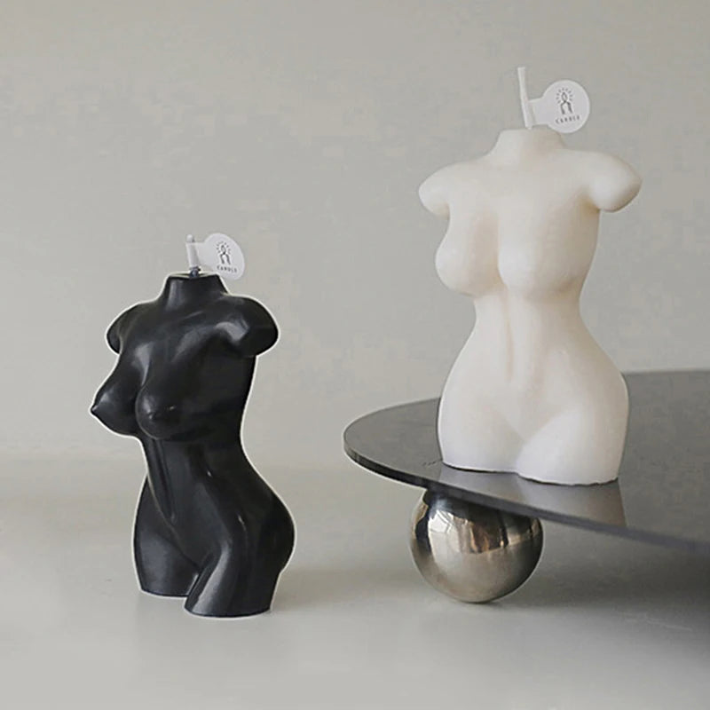 Artistic 3D Woman Body Scented Candle