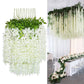 12pcs Artificial Wisteria Flower Garland