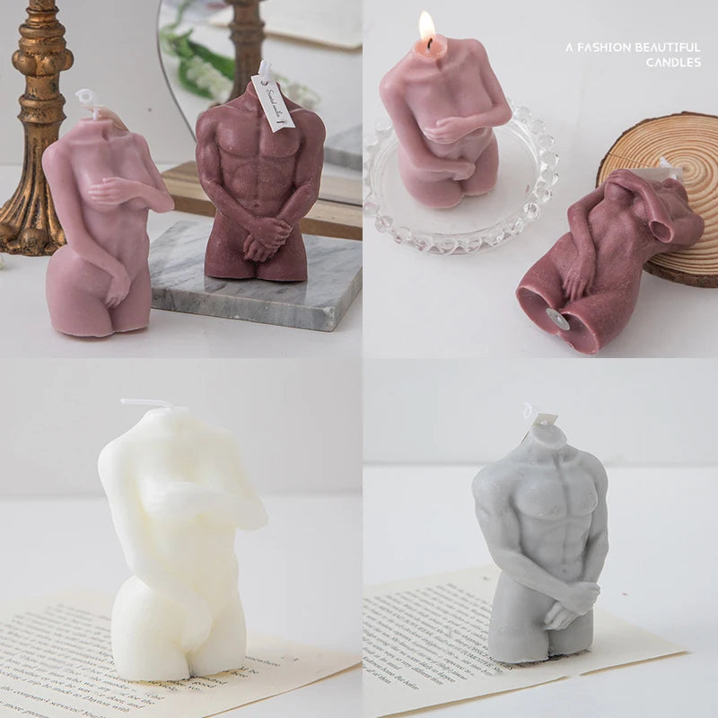 3D Naked Body Aromatherapy Candle