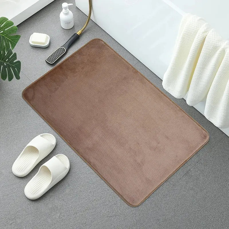 Deluxe Memory Foam Non-Slip Bath Rug