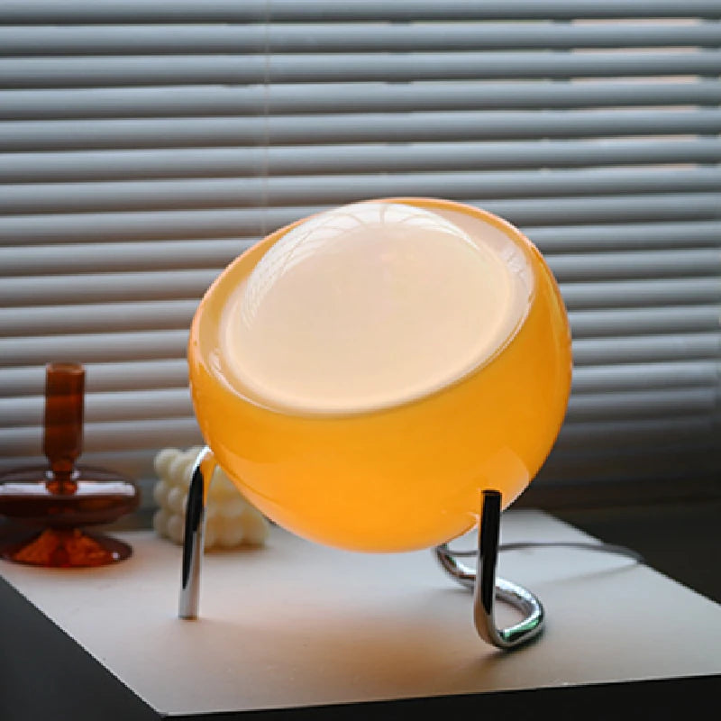 Bauhaus Glass Table Lamp - Creative Bedroom Light