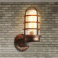 Retro Glass Wall Lamp - Vintage Industrial Style