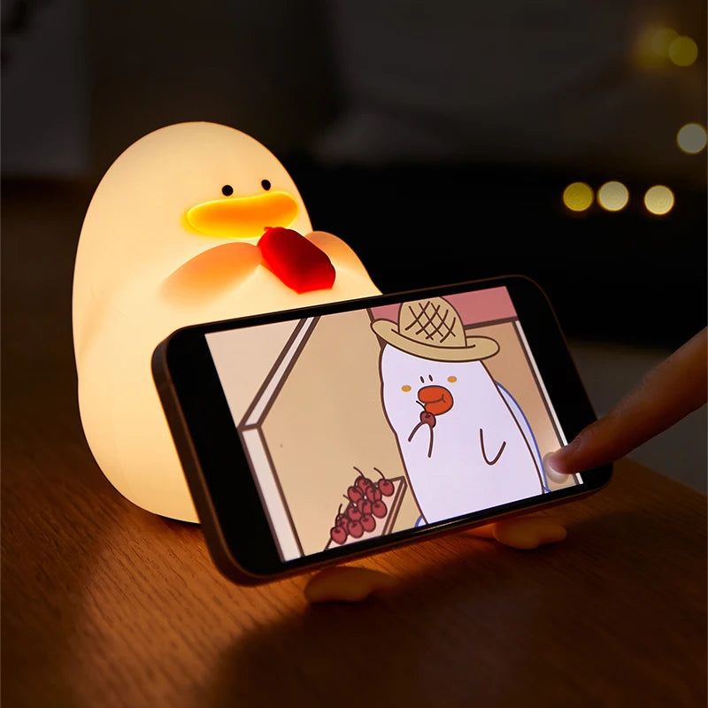 Rechargeable Duck Night Lamp