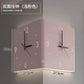 Curved Double-Sided Wall Clock for Modern Home Decor