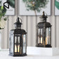 Nordic Iron Lantern Candle Holder