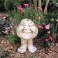 Muggle Face Flowerpot Ornament for Garden Decor