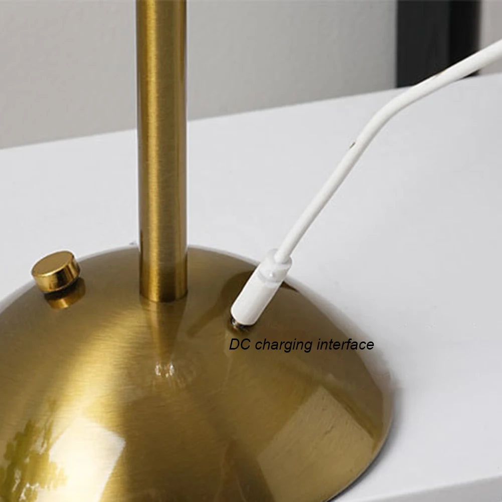 USB Pleated Table Lamp for Modern Home Decor