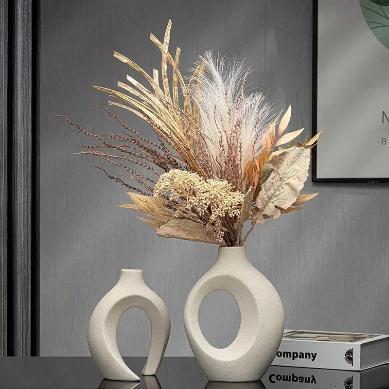 Interlock Vase for Wedding or Living Room Decor