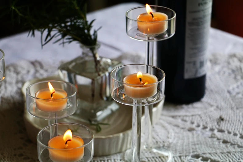 Crystal Tealight Candle Holders for Weddings