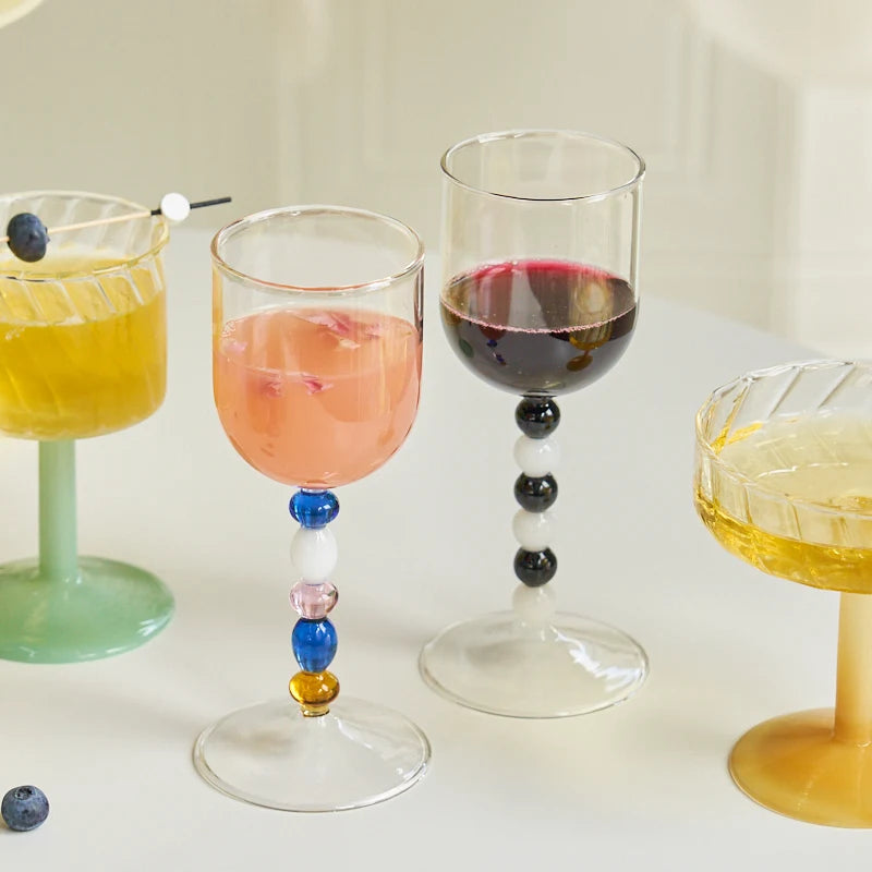 Summer Cocktail Glasses and Champagne Flutes