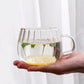 Heat-Resistant Glass Mug with Pumpkin Pattern