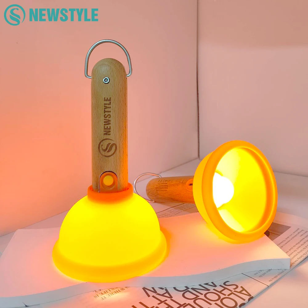 Plunger Silicone Night Light