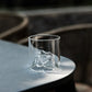 Small Transparent Glass Cups for Coffee or Tea