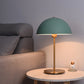 Golden Mushroom LED Desk Lamp for Hotel Room