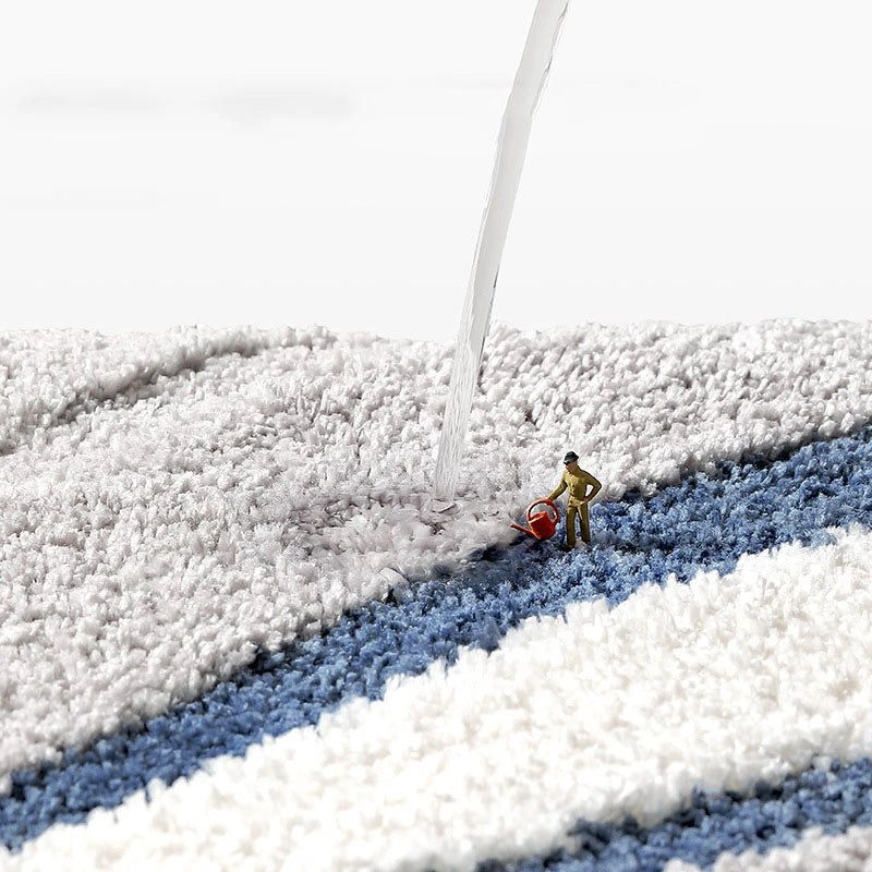 Soft, Quick-Drying, Anti-Slip Bath Rug with Large Absorbent Capacity