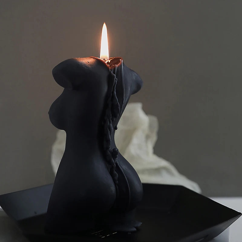 Artistic 3D Woman Body Scented Candle