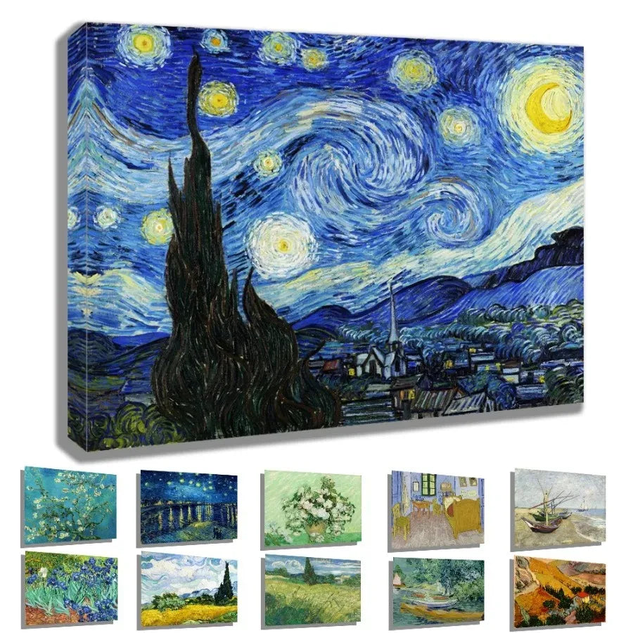 Van Gogh Starry Night Framed Print