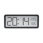 LCD Digital Wall Clock with Battery Power