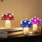 Fly Amanita Mushroom Lamp USB Rechargeable Dual Color LED Light