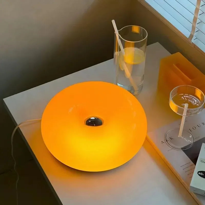 Retro Donut LED Wall Lamp - Touch Activated