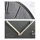 Fashionable Simple Black Wall Clock