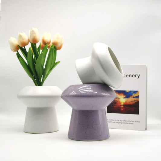 Minimalist Ceramic Vase for Modern Home Decor