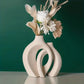 Modern Boho Hollow Flower Vases for Home Decor