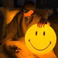 Rechargeable Smile Face Night Light for Bedside