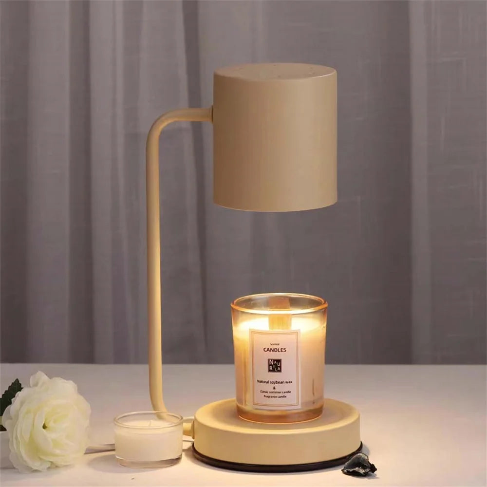 Metal Wax Burner Lamp - Modern Candle Warmer