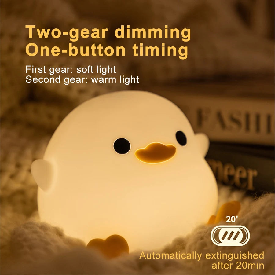 Timer-Controlled Duck Night Light